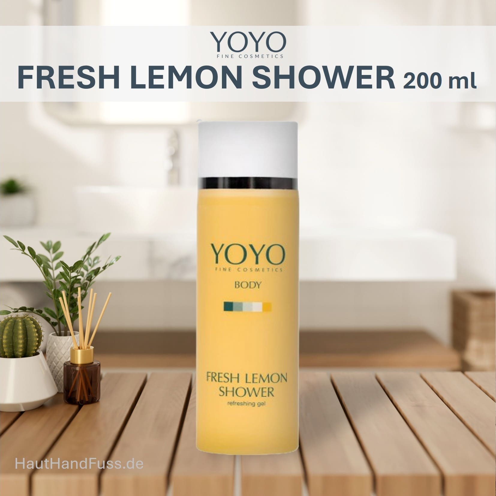YOYO Fresh Lemon Shower – Erfrischendes Duschgel mit Zitronenduft
